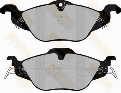 BRAKE ENGINEERING pa1174 -  Комплект тормозных колодок, дисковый тормоз